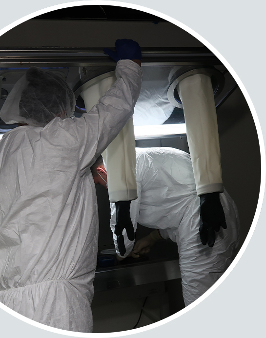 Testing a clean room